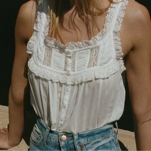 NWT DOEN Fidella Top (Salt)